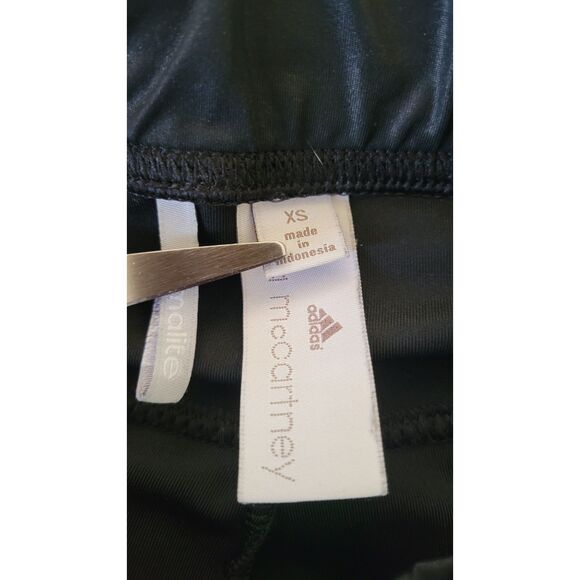 Adidas x Stella McCartney Black Crop Capri Running Leggings - Picture 3 of 7